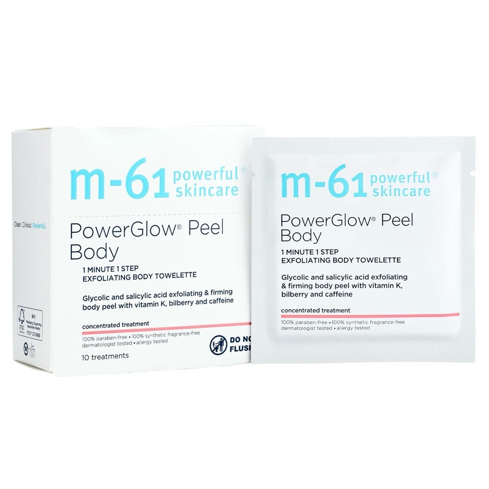 M-61 Powerful Skincare Power Glow Peel Body 10 Treatments